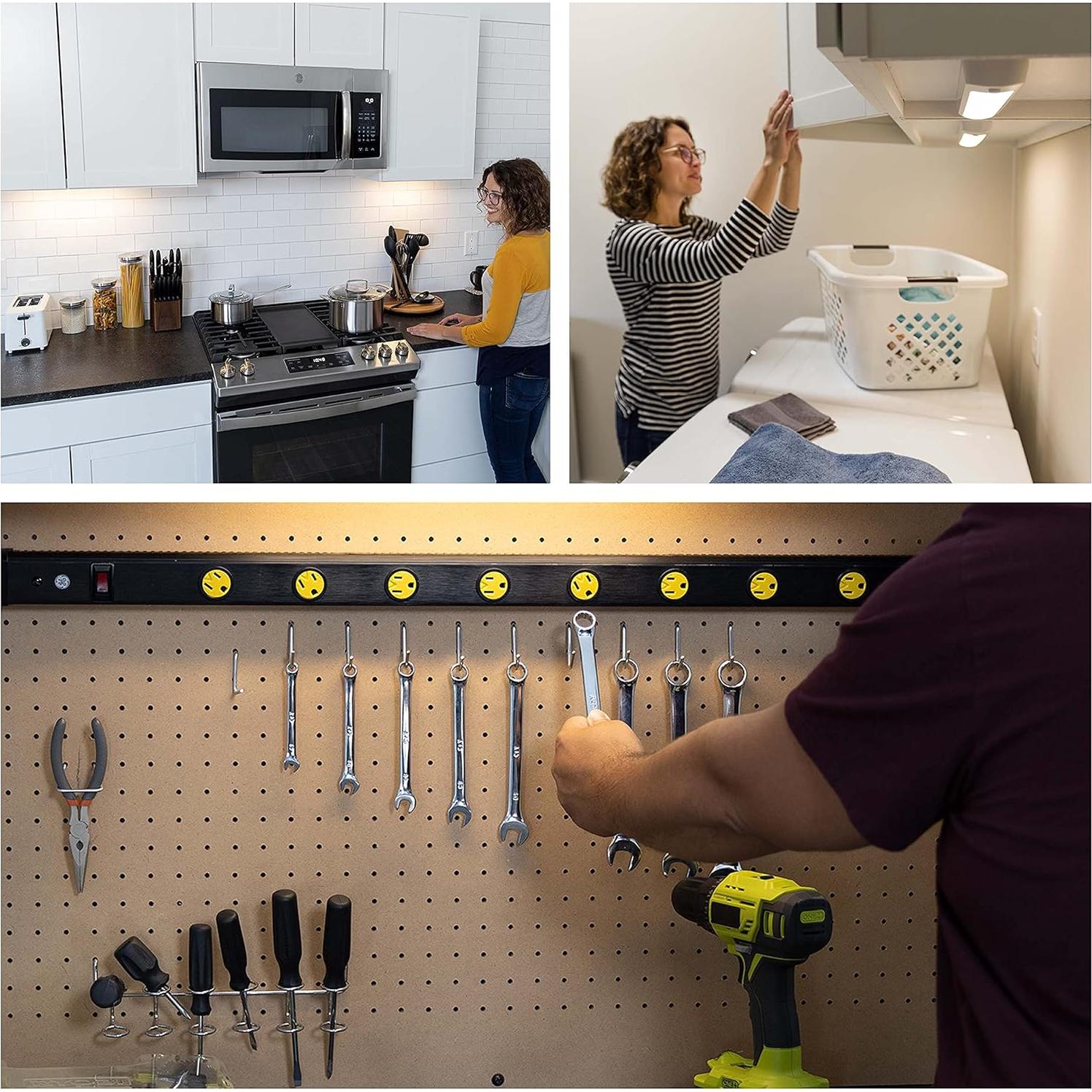 Luz Bajo Gabinete GE 60.96 cm Inalámbrica LED 200 Lúmenes