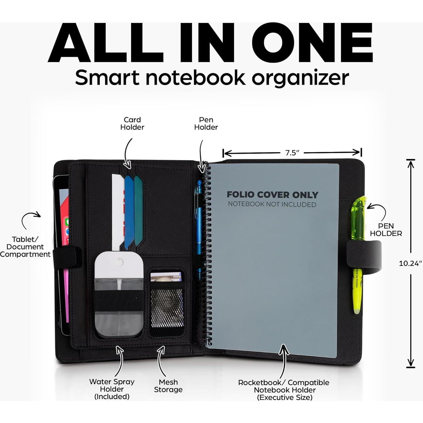 Funda Folio Trailblaze A5 para Rocketbook - Organizador Ejecutivo