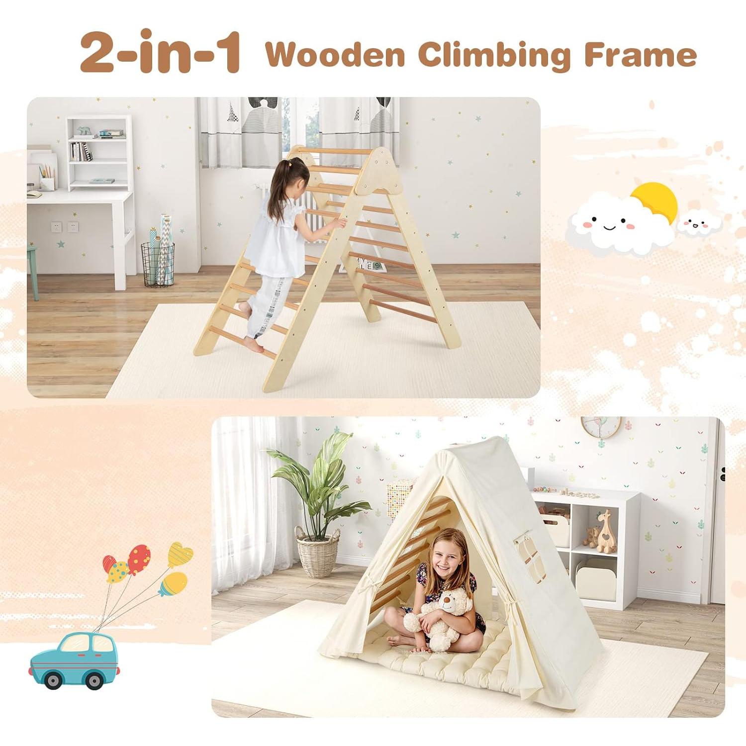 Trepador en Arco 3 en 1 INFANS con Almohadilla para Niños