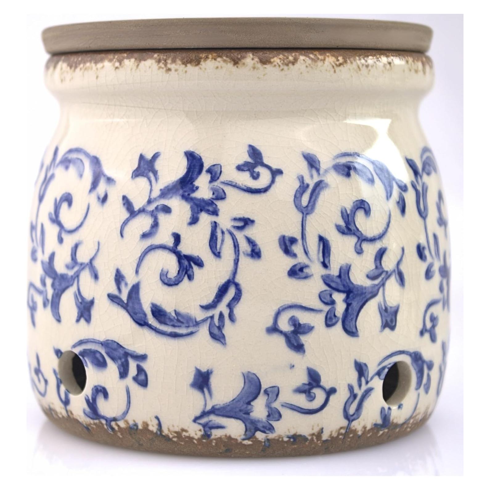 Contenedor de Ajo Okavango de Cerámica Marfil 473ml