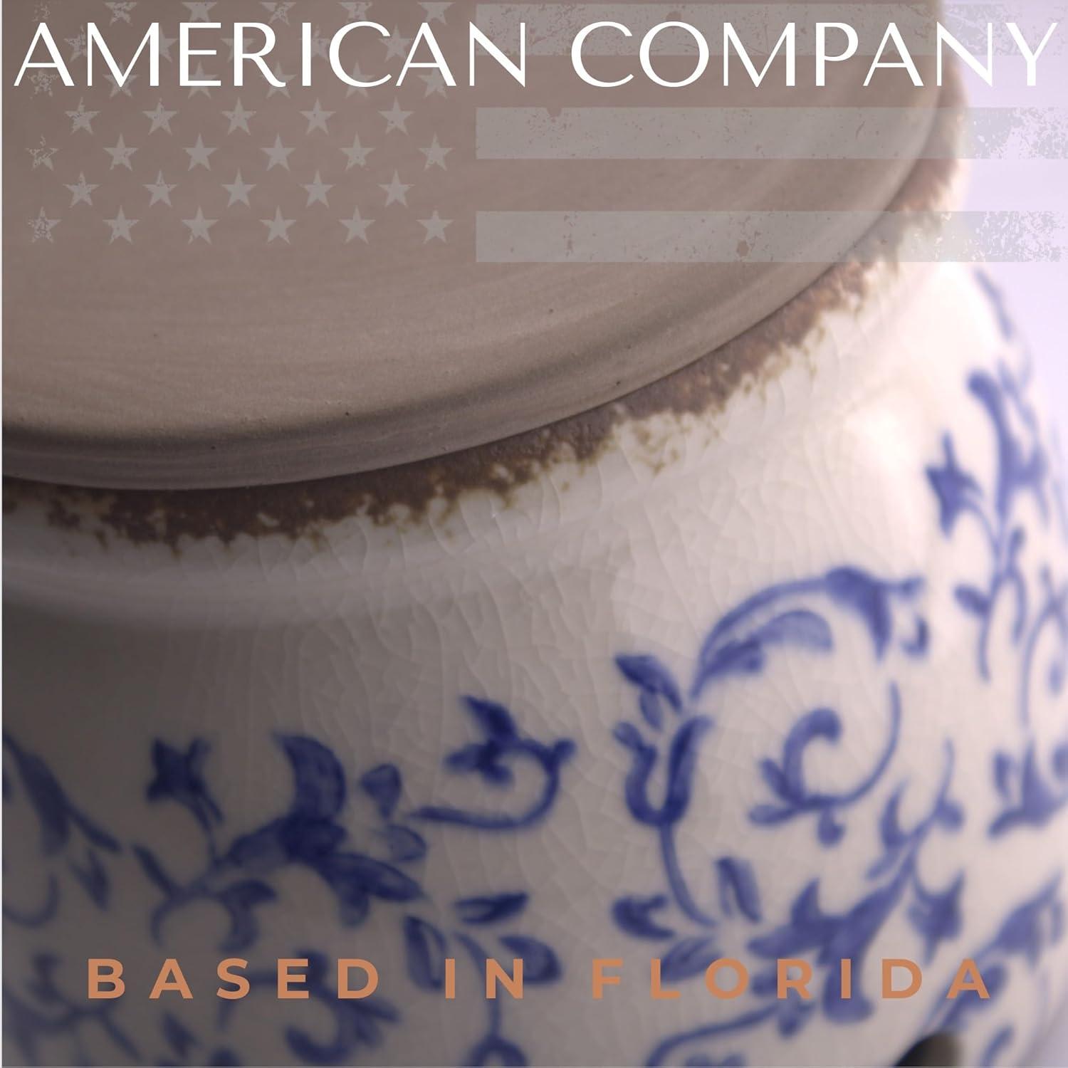 Contenedor de Ajo Okavango de Cerámica Marfil 473ml