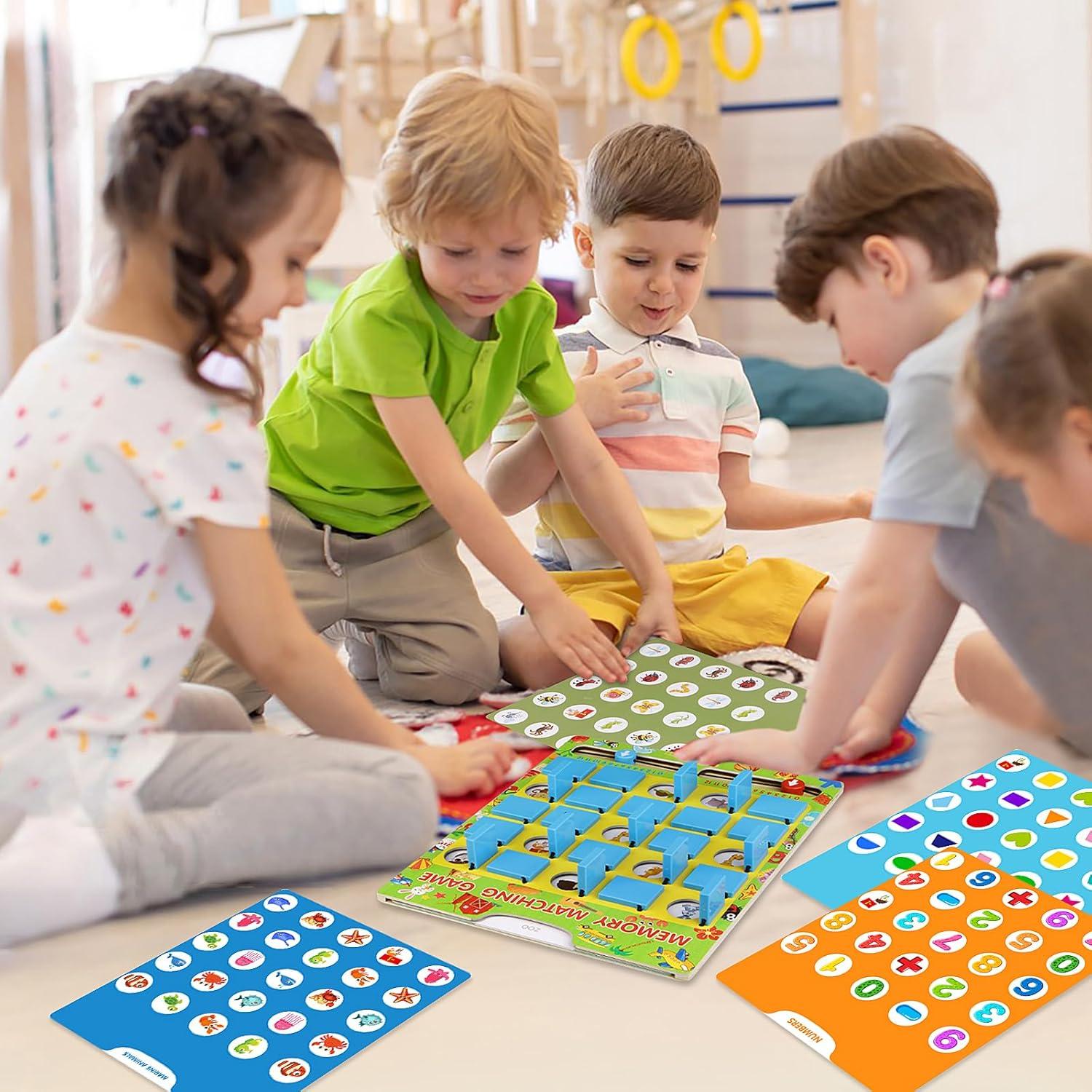 Juego de Memoria Infantil Vinlon 21x26.4cm para Viajes