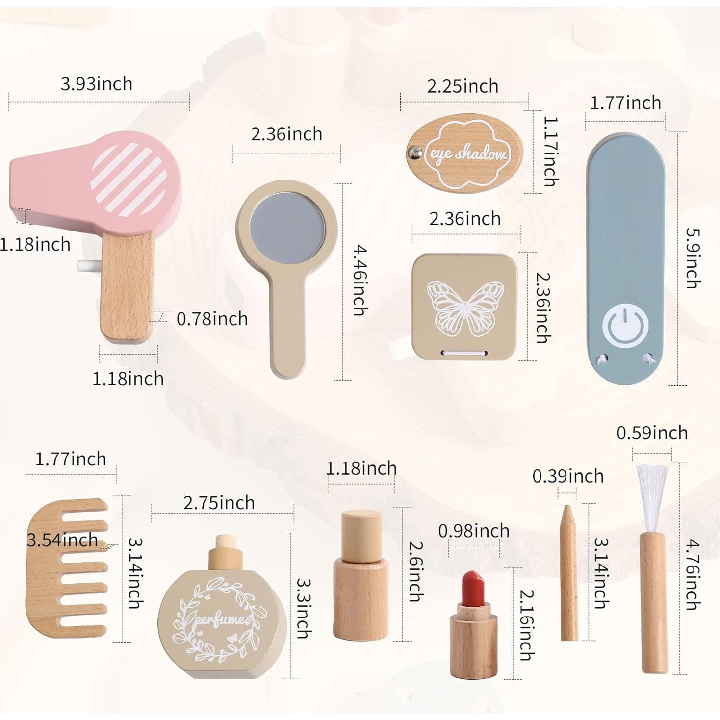 Conjunto de Juguetes de Maquillaje OESSUF para Niñas 12 Piezas