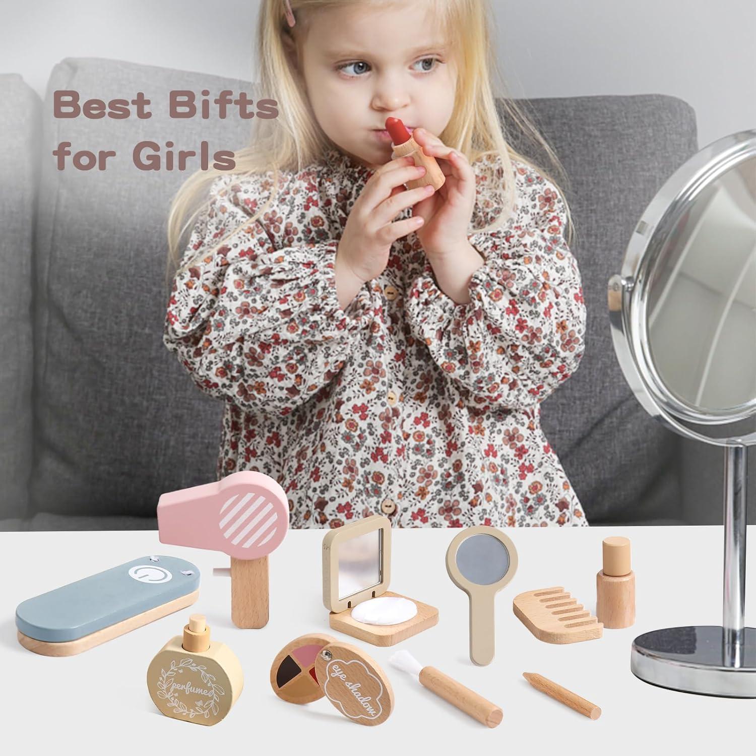 Conjunto de Juguetes de Maquillaje OESSUF para Niñas 12 Piezas