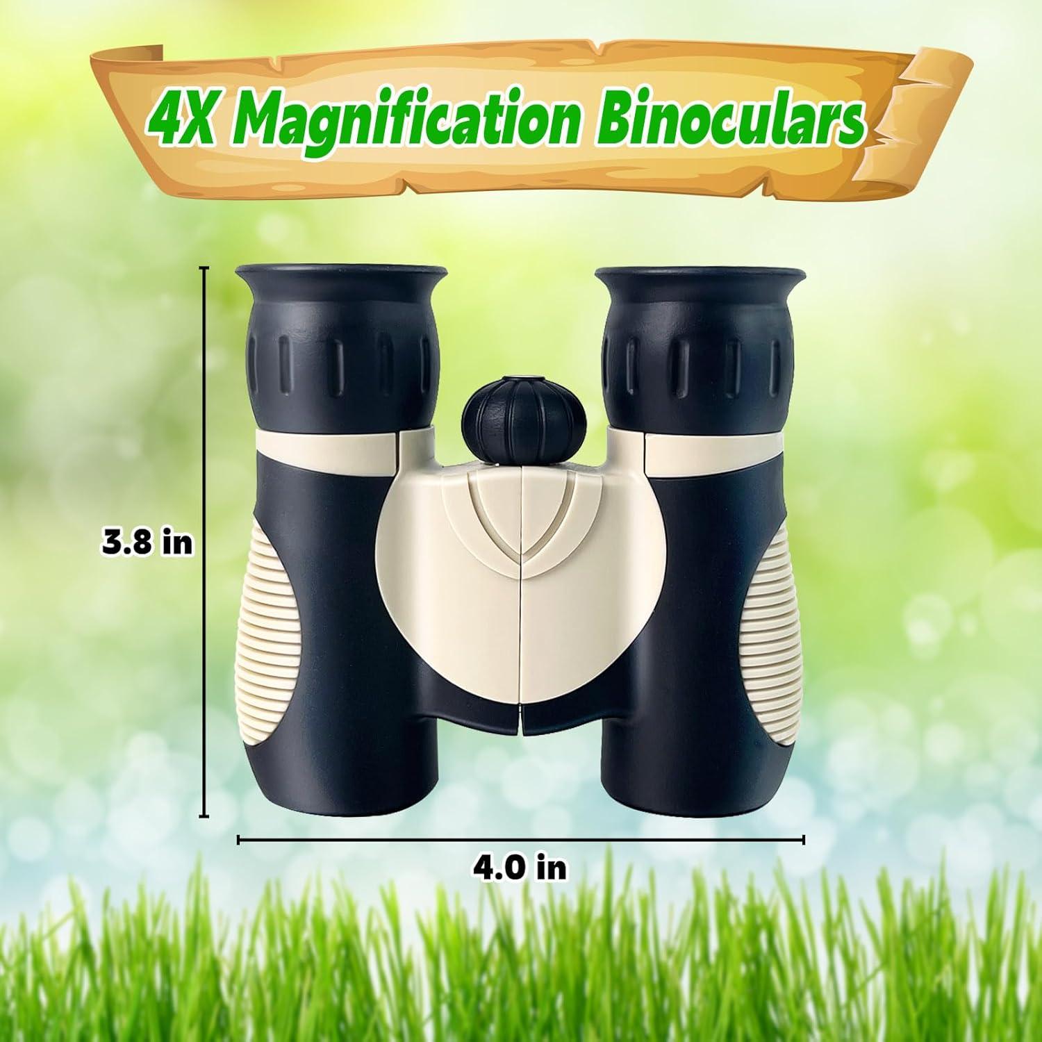 Binoculares para Niños YOPINSAND 4x30mm Ligero y Compacto