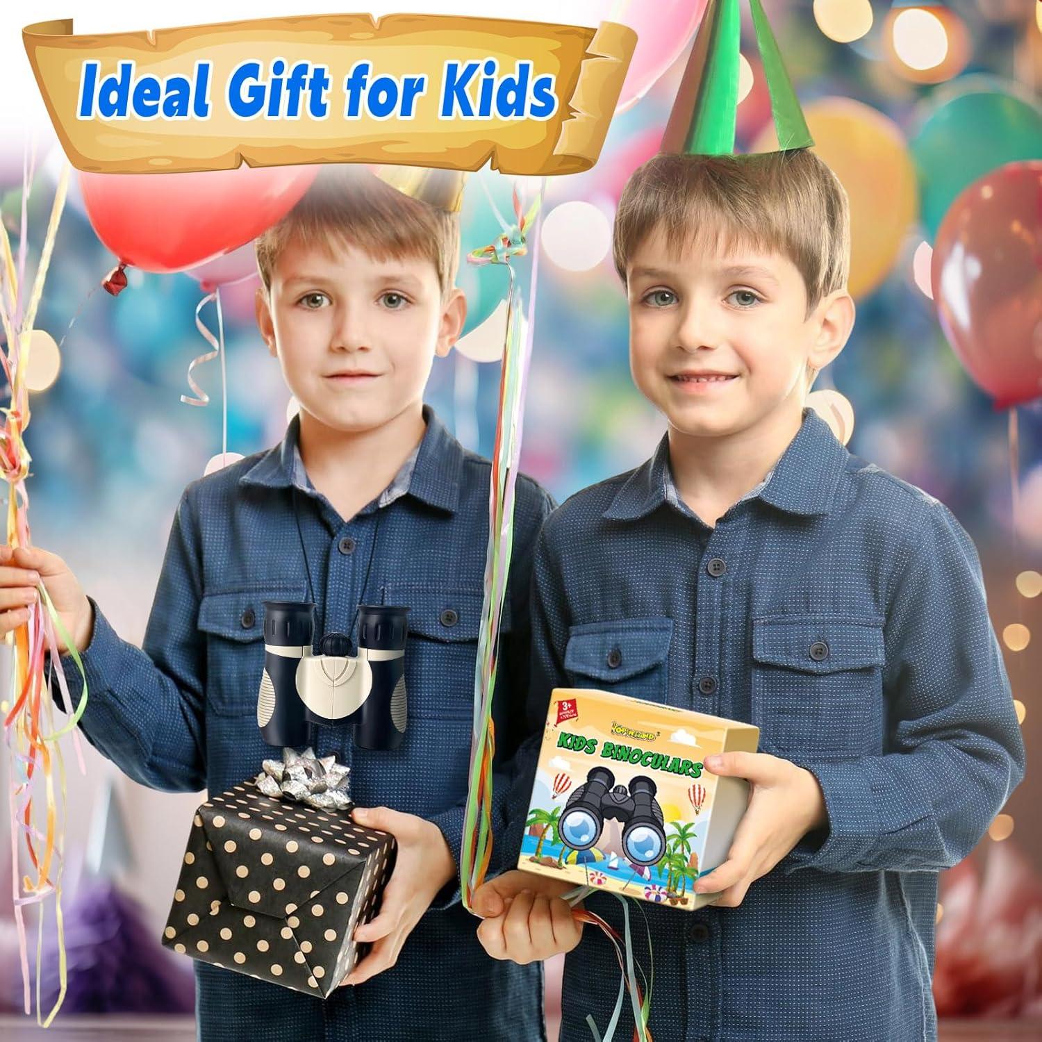 Binoculares para Niños YOPINSAND 4x30mm Ligero y Compacto