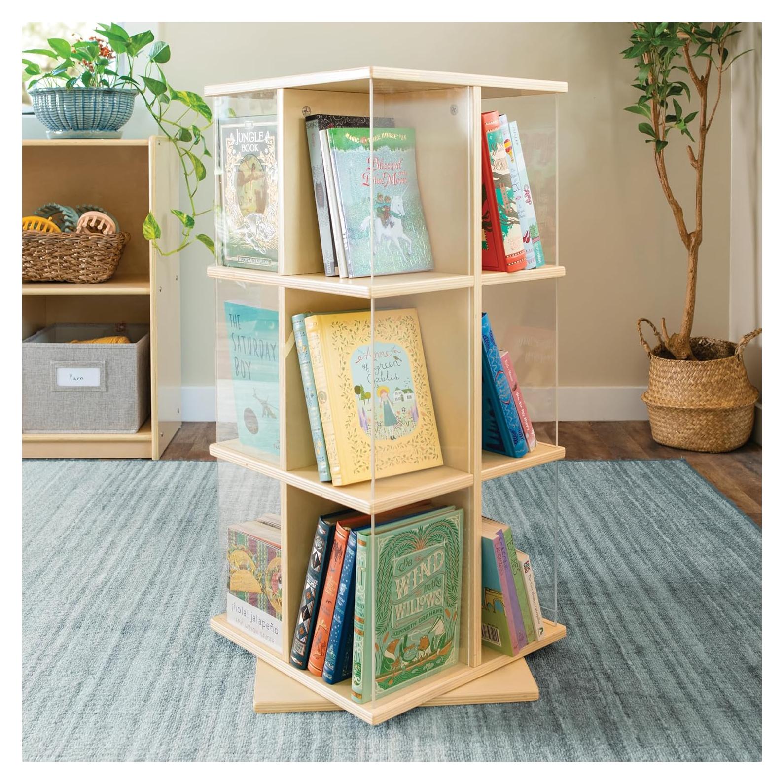 Estantería Rotativa Guidecraft EdQ 3 Niveles Natural