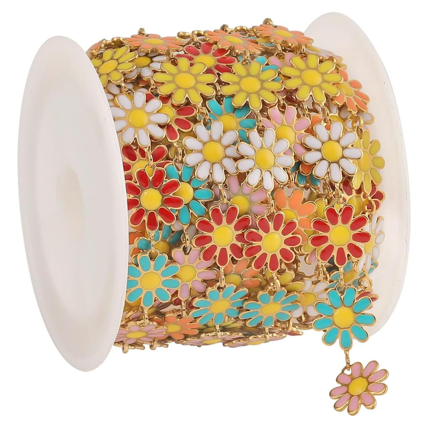 Cadena de Joyería UMAOKANG 3 Metros Acero Inoxidable Baño Oro