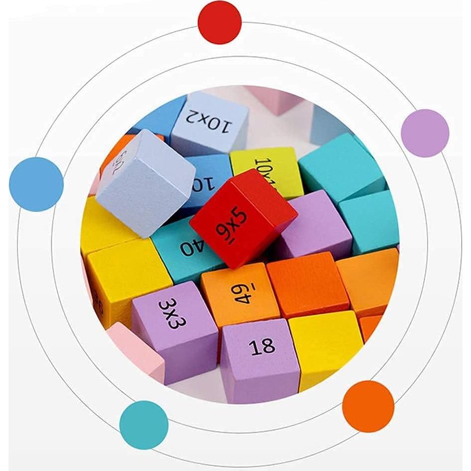 Tabla de Multiplicación de Madera CICITOYWO 20.3x20.3cm