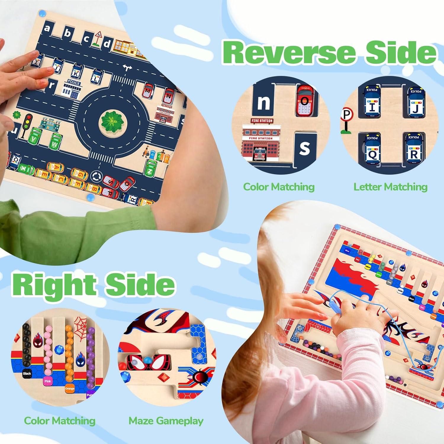 Laberinto Magnético de Colores y Números Funzooka 28x24cm