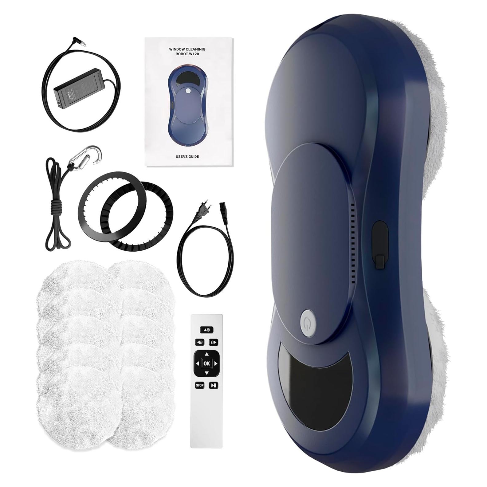 Robot Limpiador de Ventanas Automático APQ Supply W250 29.5x14.5cm