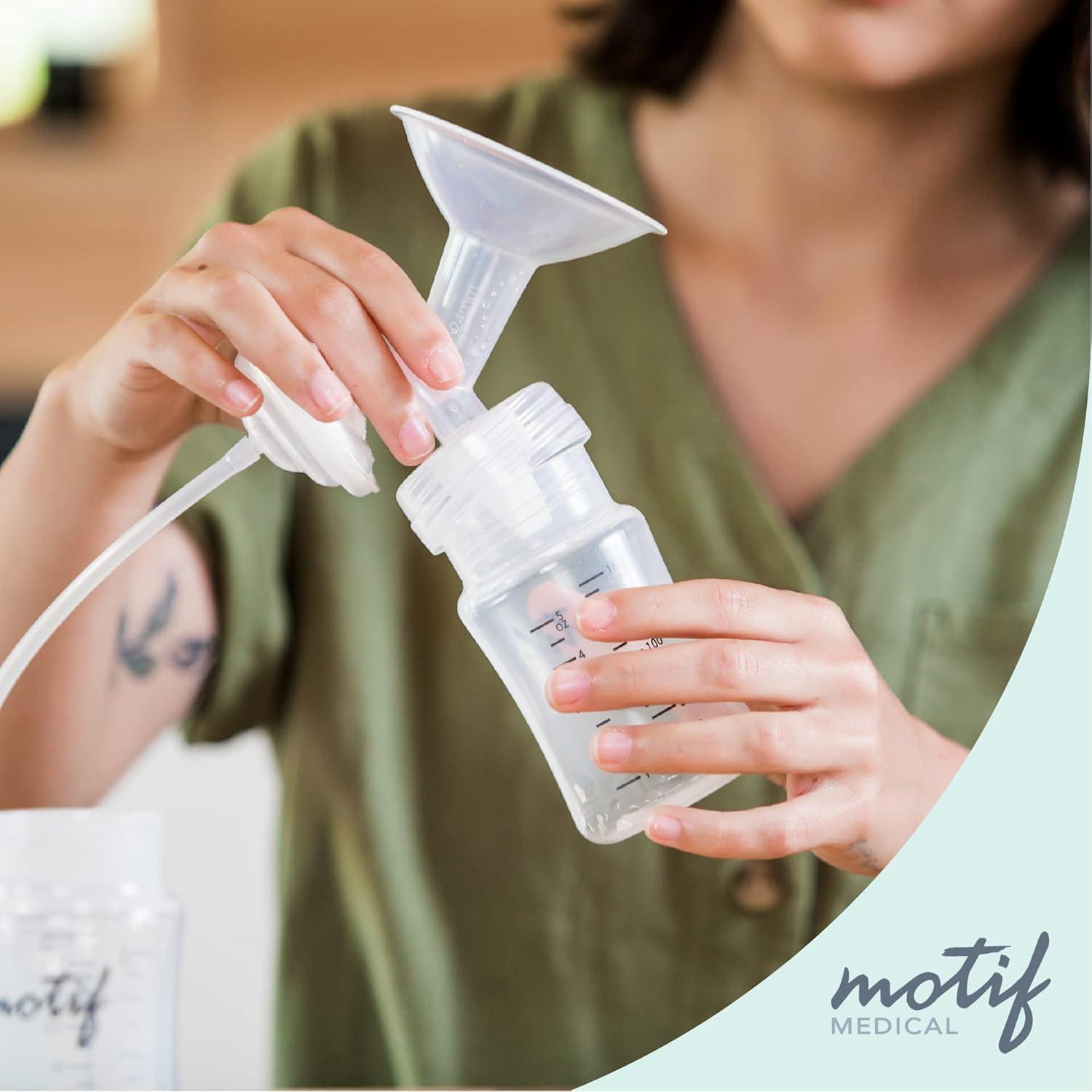 Extractor de Leche Motif Medical Luna - Flanges 16mm Comodidad