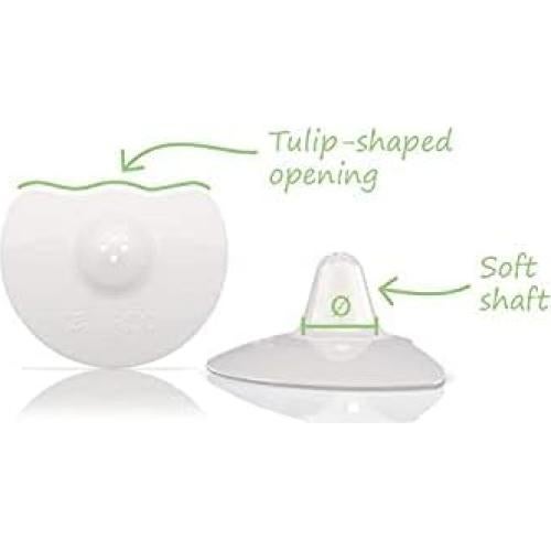 Escudos de Pezón Tulips Contact S 16mm - Lactancia Suiza 2 Unidades