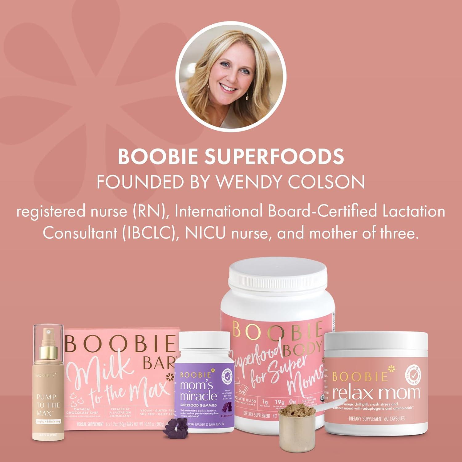 Bomba Boobie al Máximo Doble Propósito 115 g - Lactancia y Comodidad