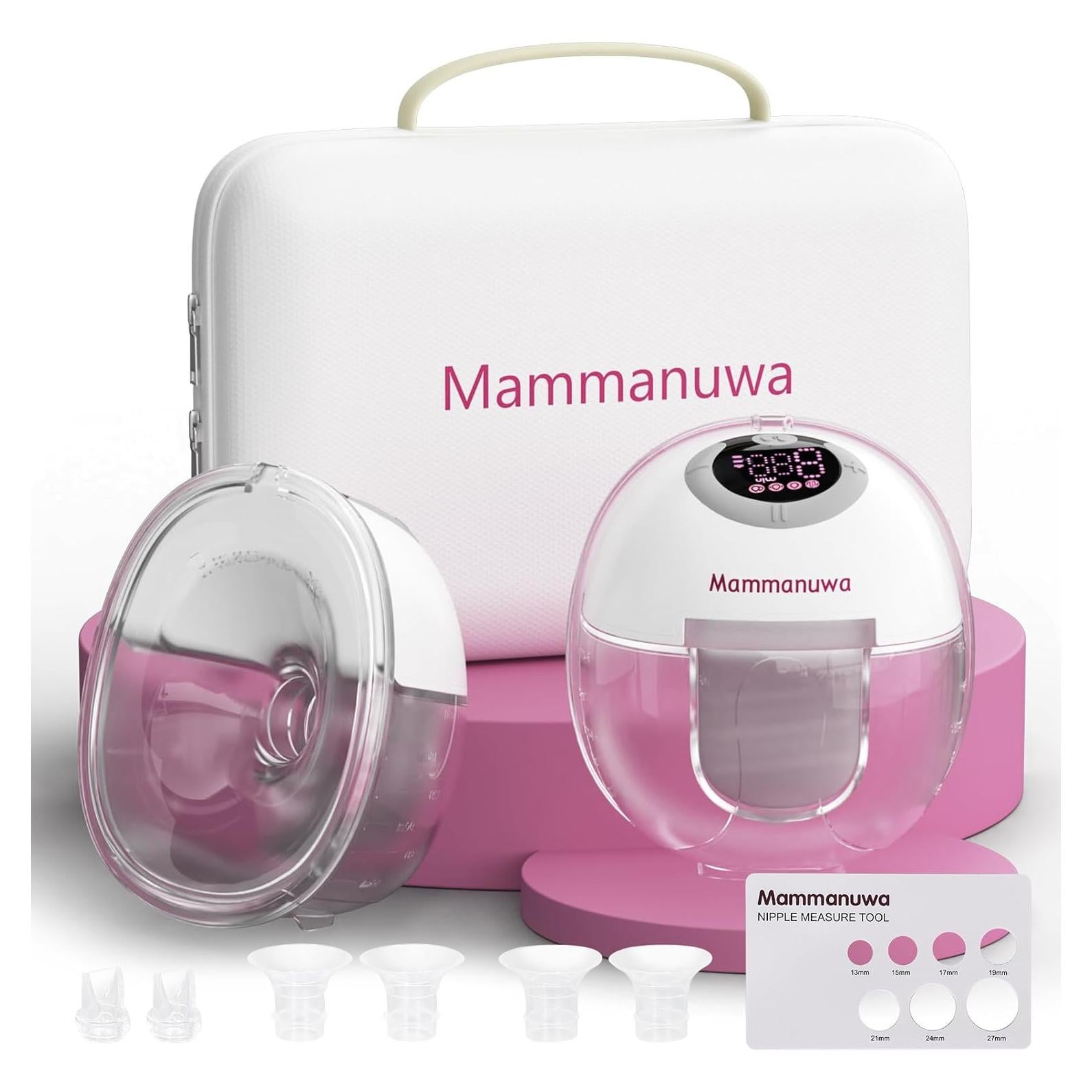 Extractor de Leche Eléctrico Mammanuwa S32 - Portátil, 4 Modos, 9 Niveles