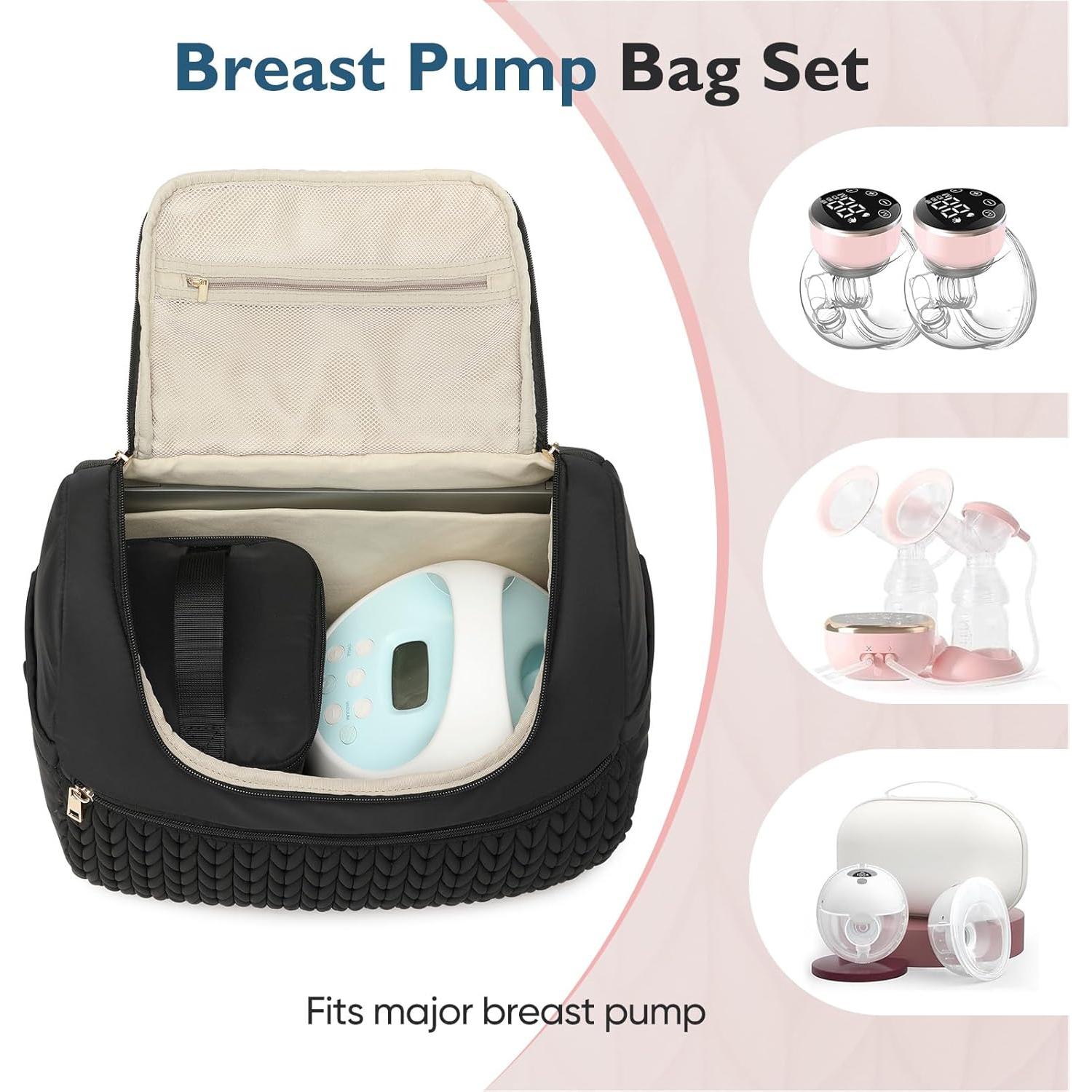 Mochila para Extractor de Leche Spectra S1/S2 y Pañales - Negra