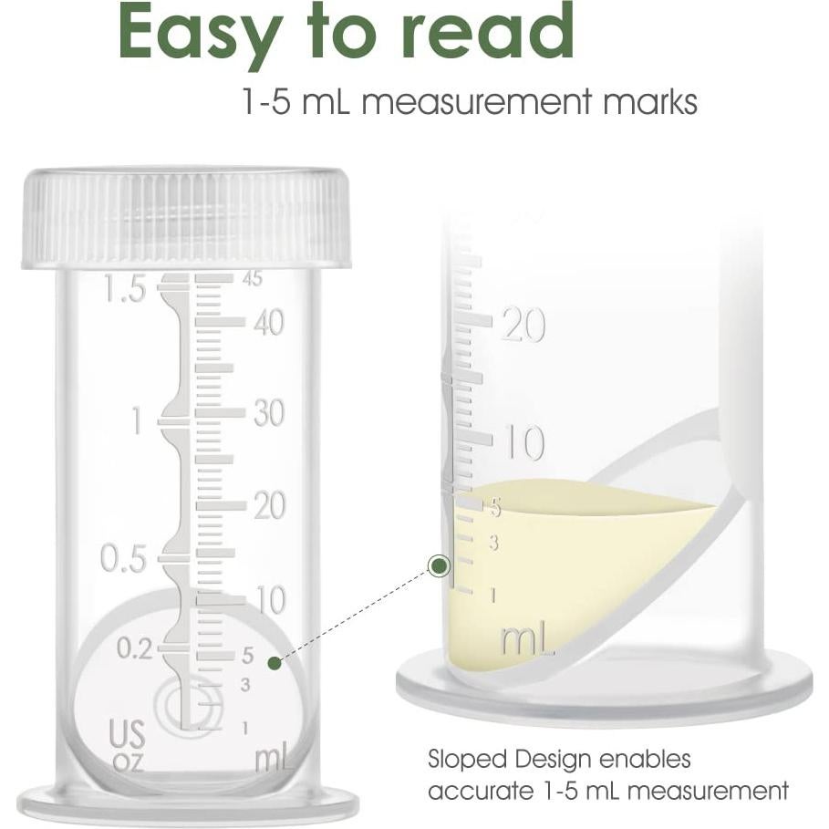 Contenedor de Almacenamiento de Leche Materna Maymom 4 Pcs 45 mL