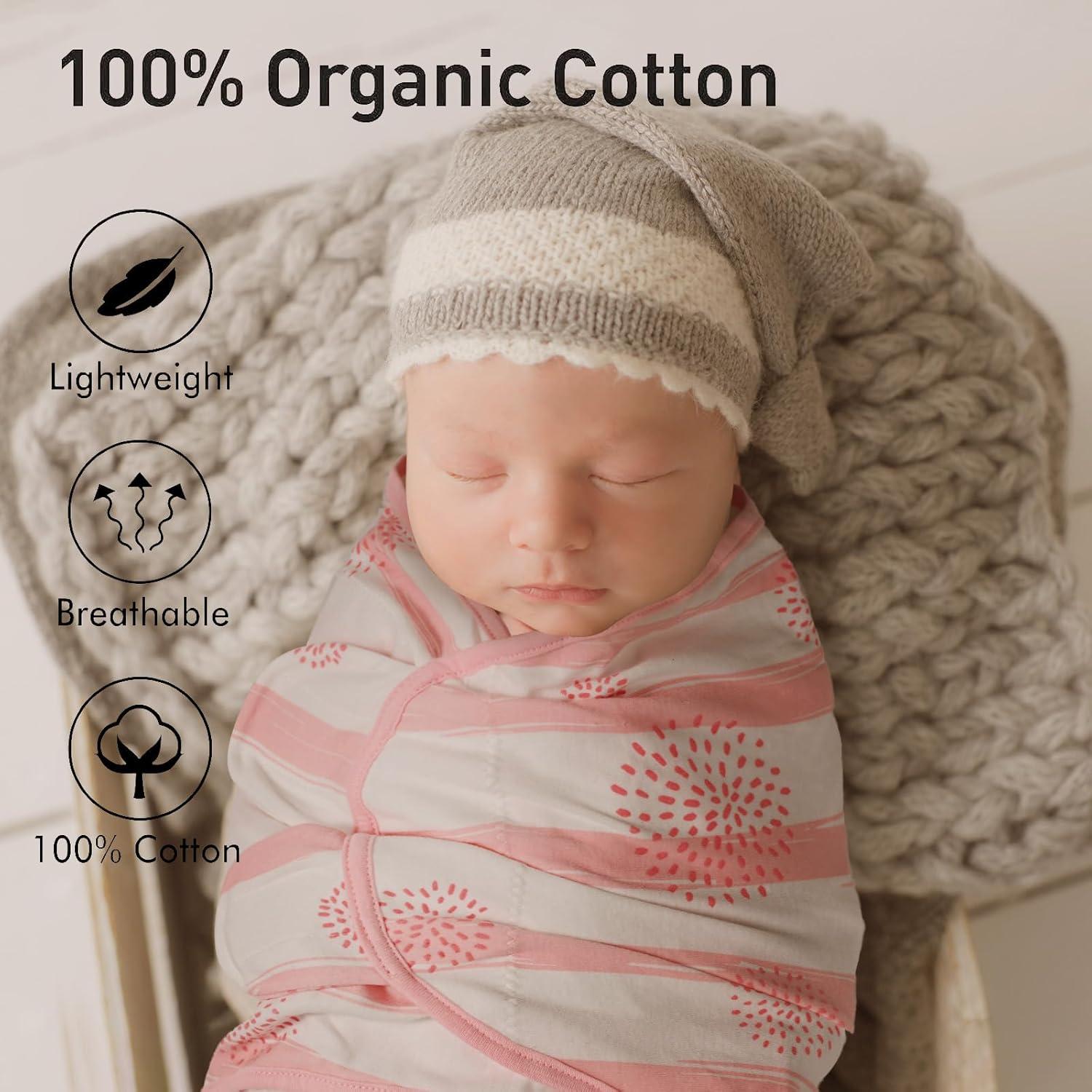 Sacos de Envolver para Bebés GLLQUEN BABY 0-3 Meses 3-Pack