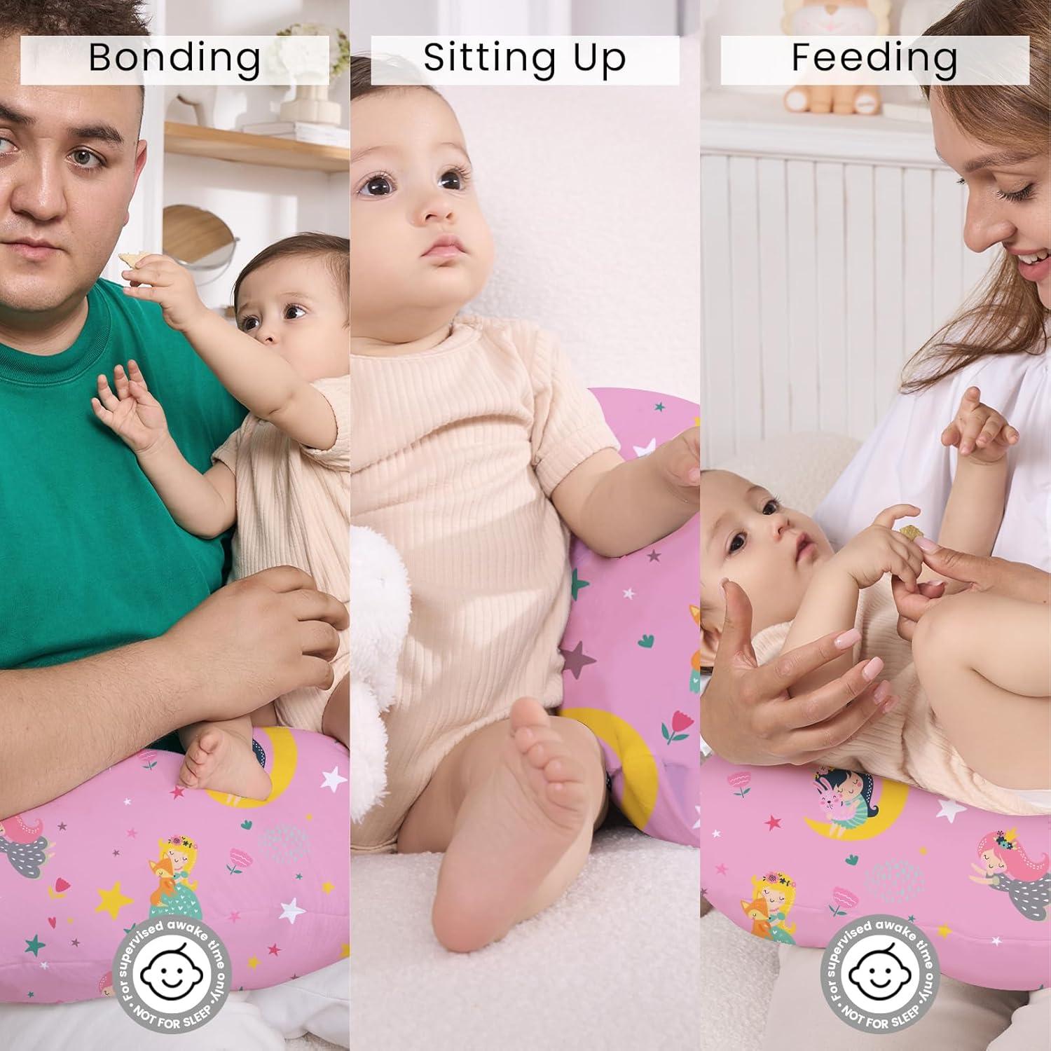 Almohada de Lactancia Plushii Hada de la Luna 60x45cm