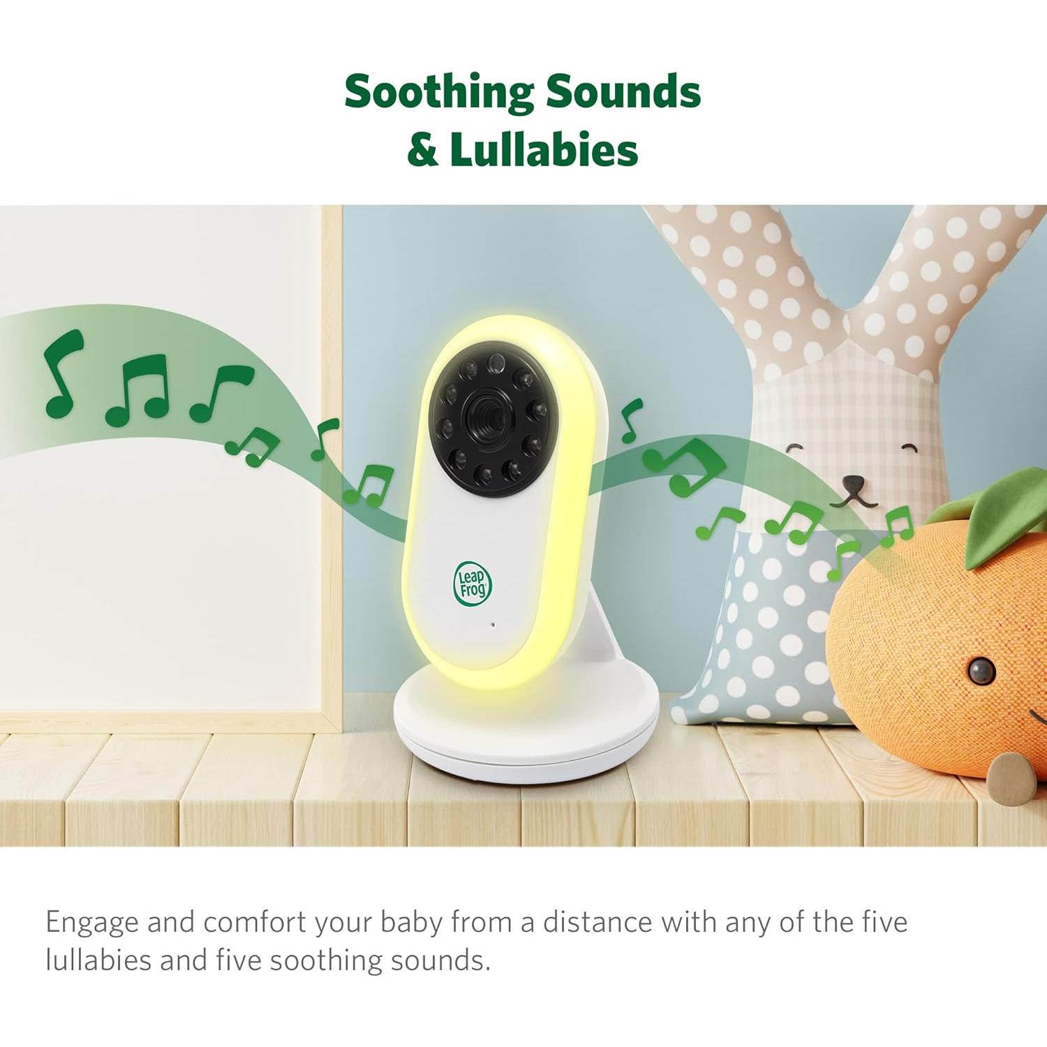 Monitor de Bebés LeapFrog LF2423 con Pantalla 2.8" y Audio Bidireccional