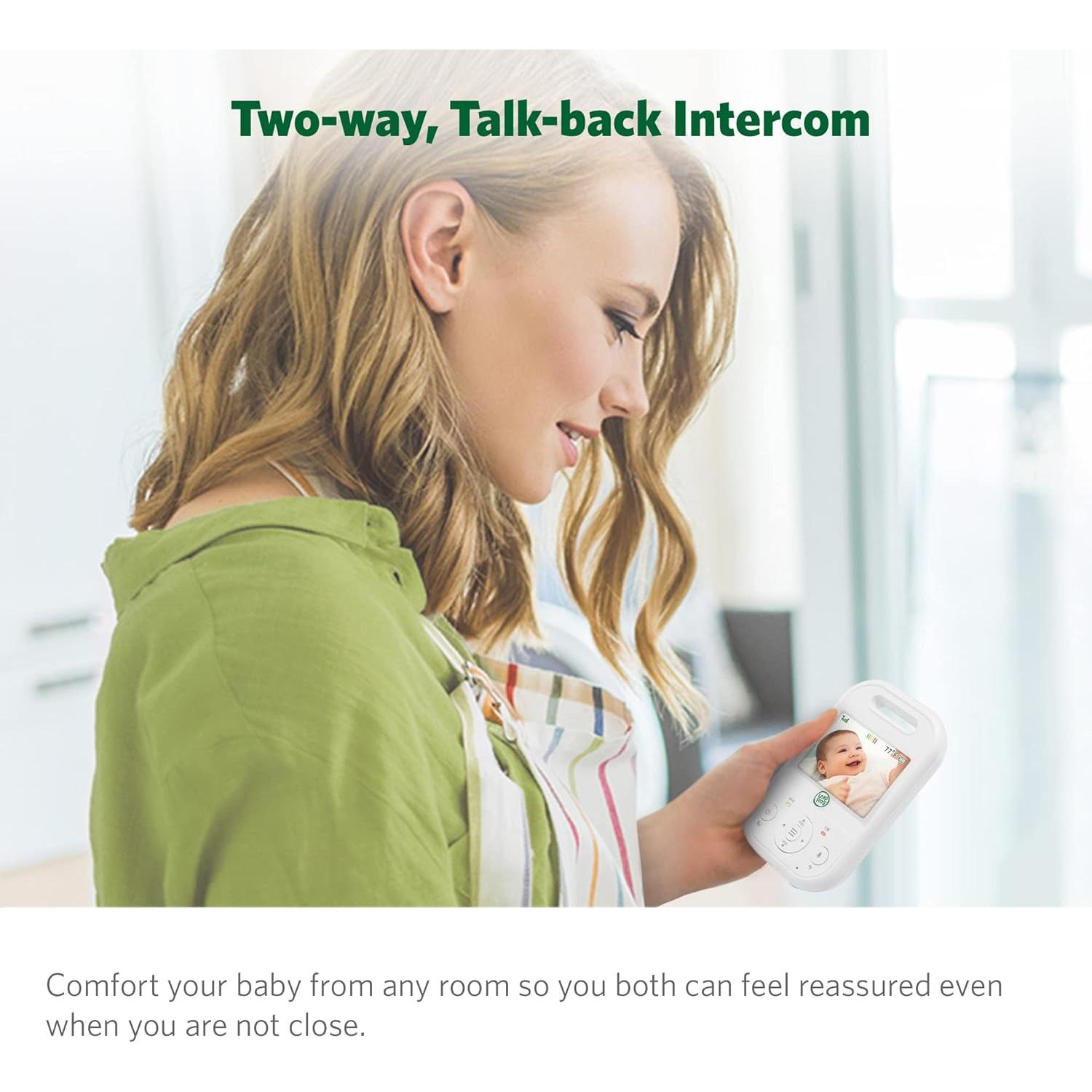 Monitor de Bebés LeapFrog LF2423 con Pantalla 2.8" y Audio Bidireccional