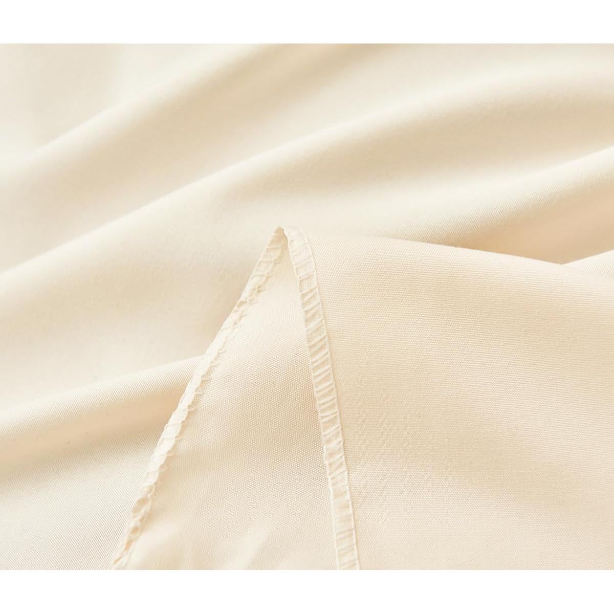 Dosel para Cama de Niños Mengersi Marfil 240 cm con Borlas