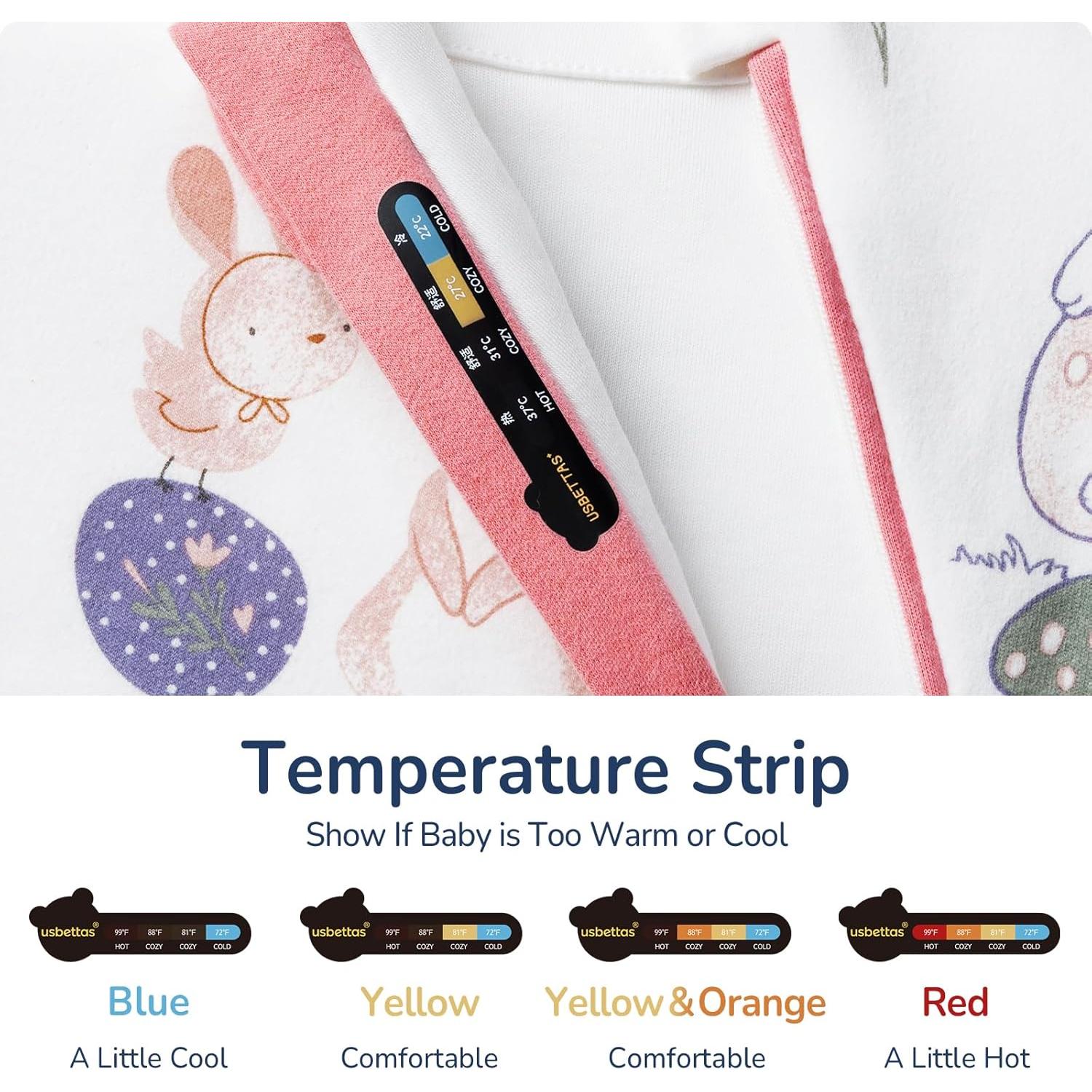 Saco de Sueño Algodón 1.0 Tog Conejo 3-6 Meses