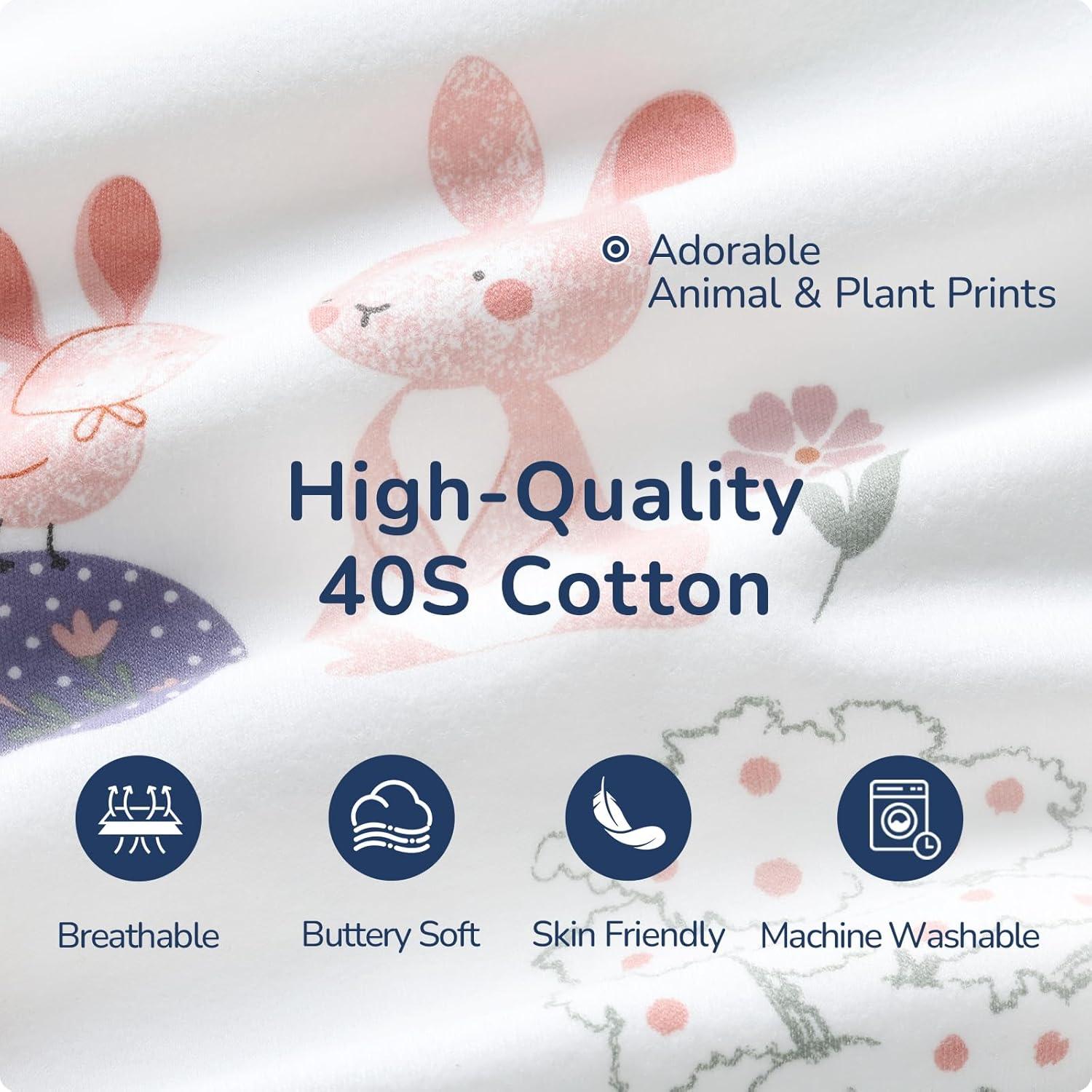 Saco de Sueño Algodón 1.0 Tog Conejo 3-6 Meses