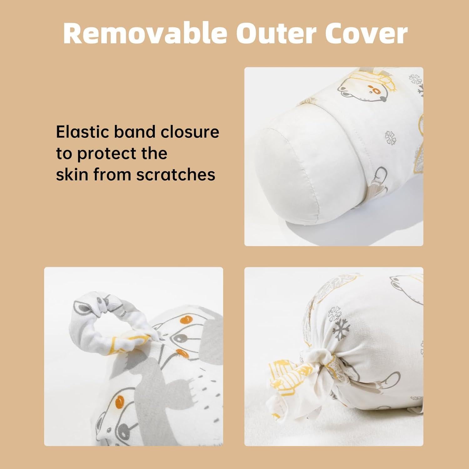 Almohada Multifuncional Reidio Ajustable 55x55 cm Algodón