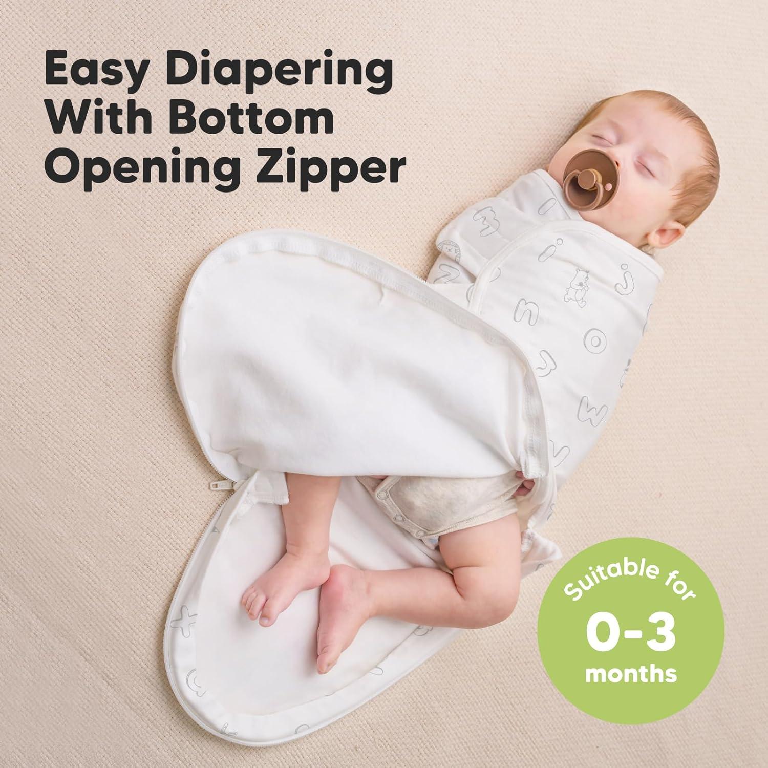 Sacos de Sueño Soothe Zippy KeaBabies - 3 Unidades 0-3 Meses