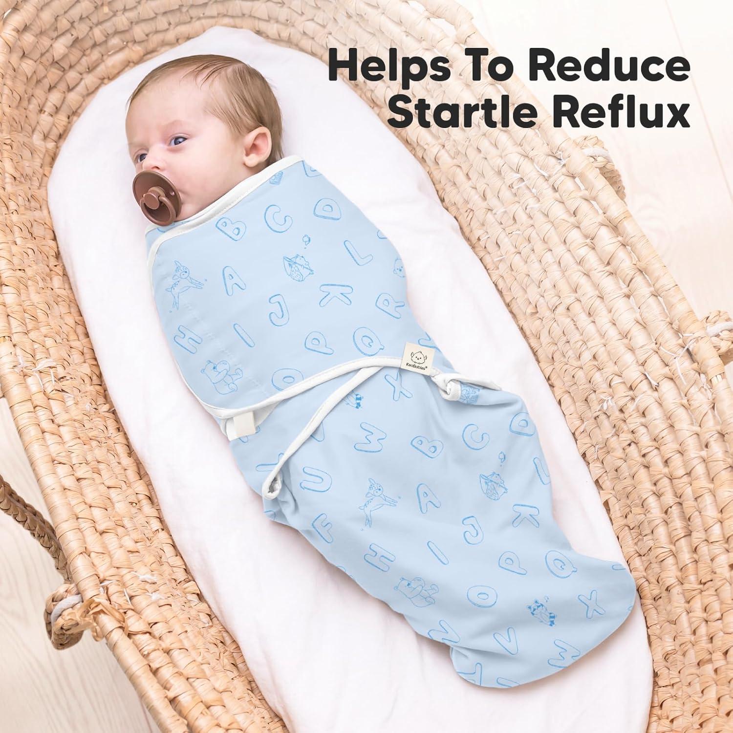 Sacos de Sueño Soothe Zippy KeaBabies - 3 Unidades 0-3 Meses