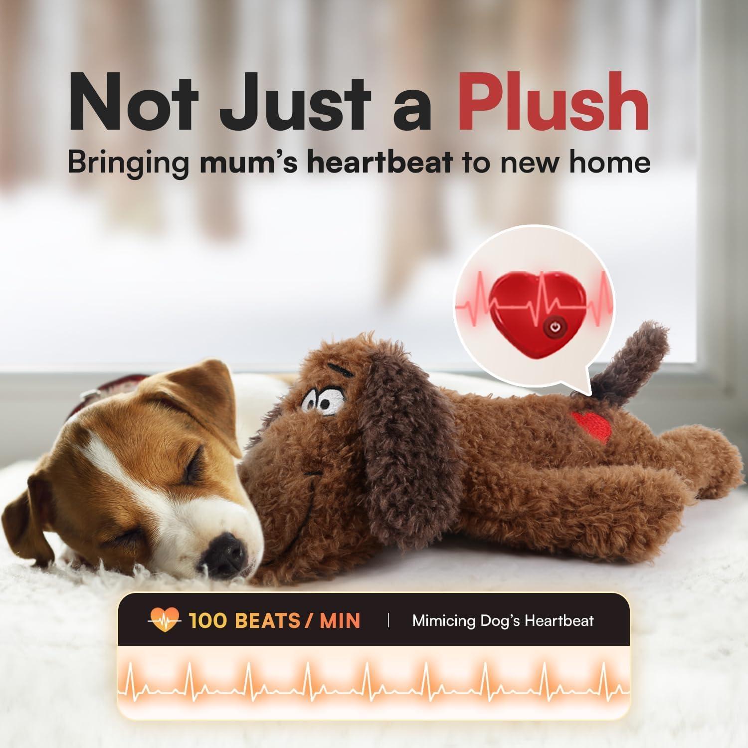 Juguete para Perros ALL FOR PAWS con Latidos 48cm Marrón