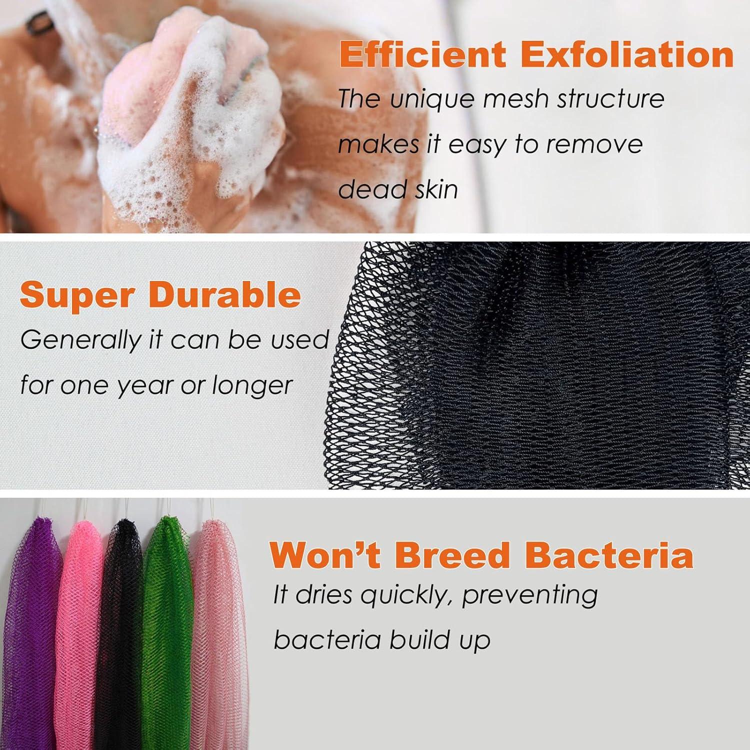 Esponja Exfoliante Africana NEBOCA - Limpieza Profunda Negra