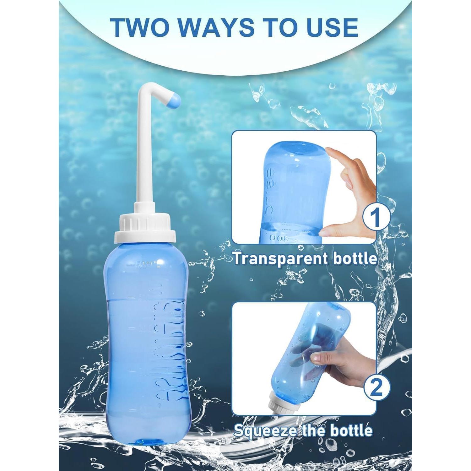 Botella Peri PropoDusche 500ml - Bidet Portátil Postparto Azul