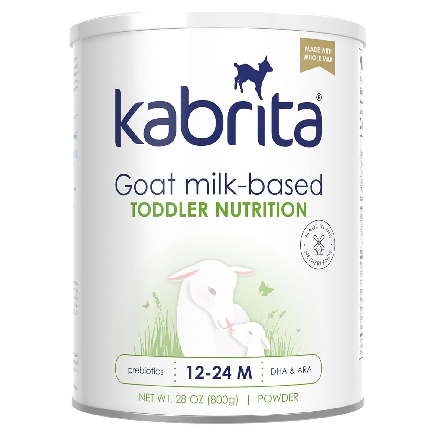 Nutrición de Leche de Cabra Kabrita 28oz para Niños 12-24 Meses