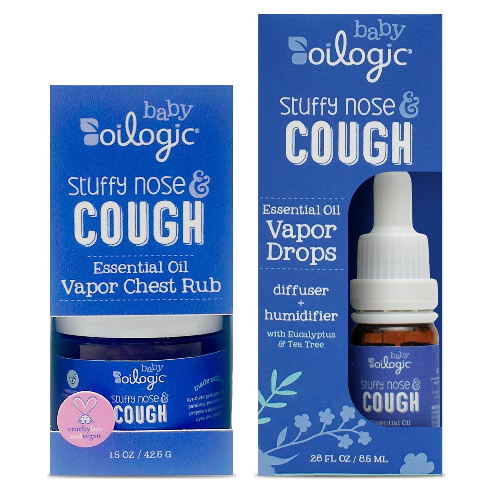 Aceite Lógico Gotas de Vapor y Ungüento para Bebés 1.5 oz