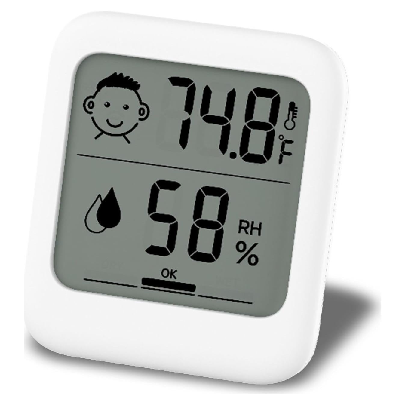 Termómetro Digital y Higrómetro HATUSOKU HSK-2212-01 con Pantalla de Confort