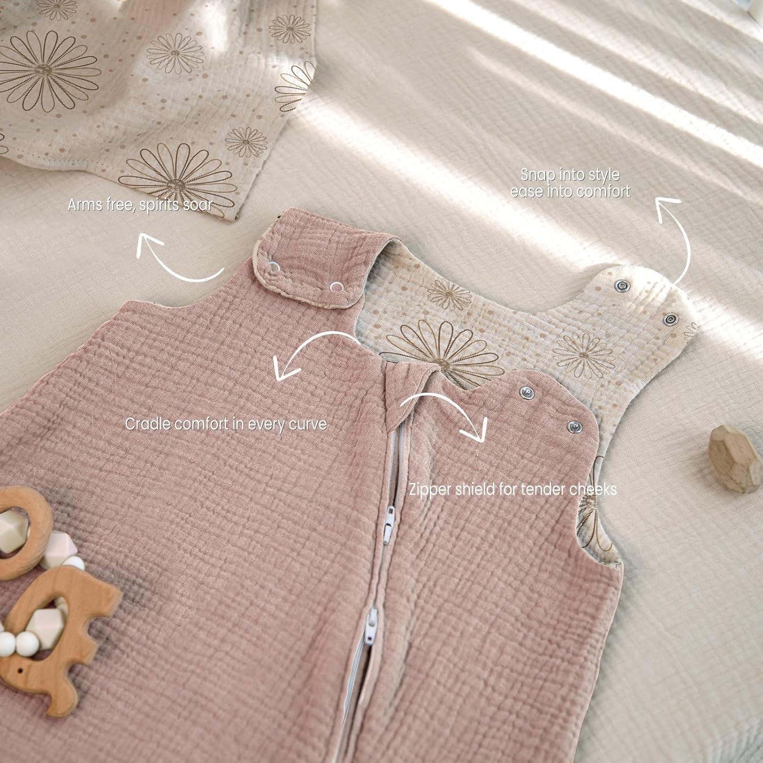 Saco de dormir Muselina Lulumoon para bebé - XS Arena Margarita