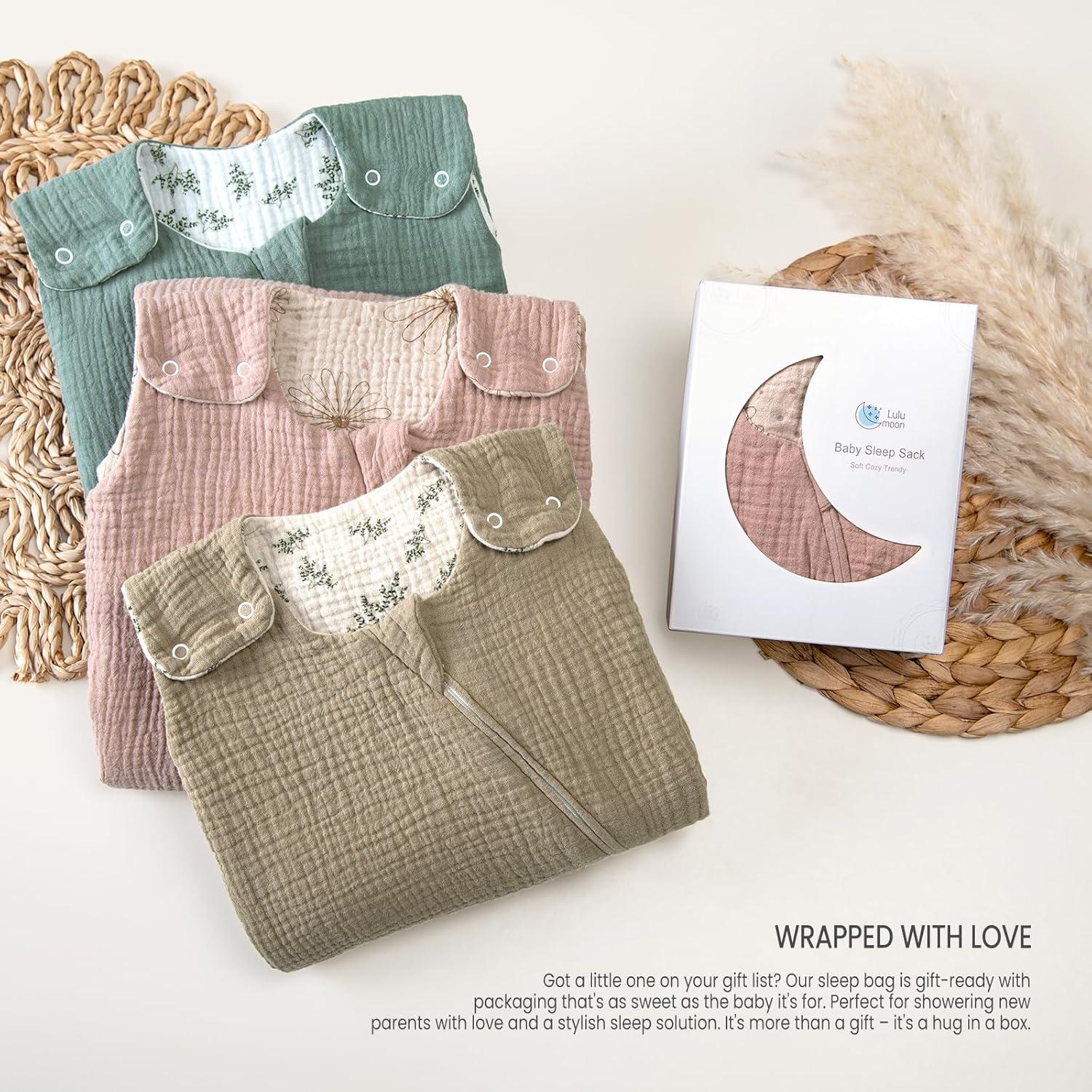 Saco de dormir Muselina Lulumoon para bebé - XS Arena Margarita