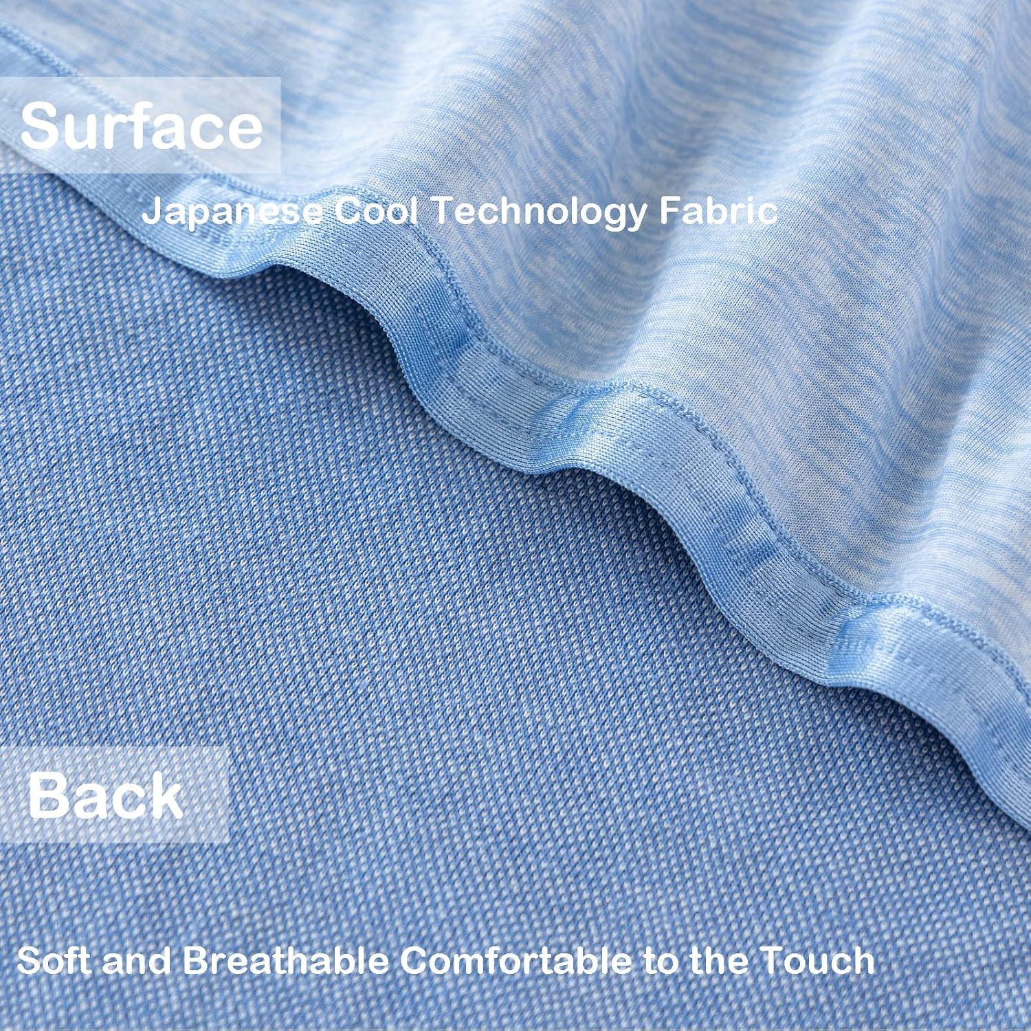 Manta Refrigerante MUKKA de Verano 127x152cm Azul Q-Max 0.4