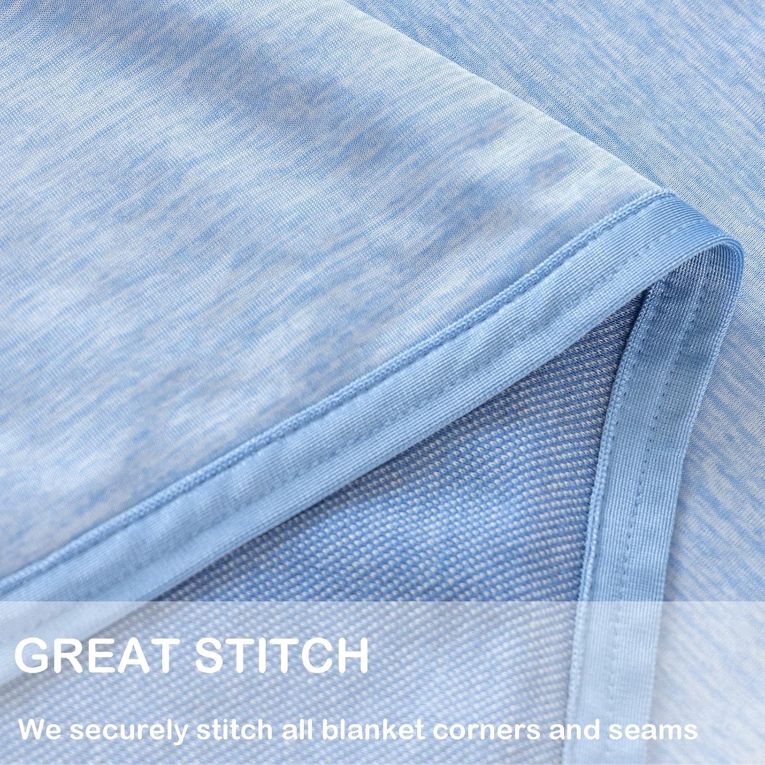 Manta Refrigerante MUKKA de Verano 127x152cm Azul Q-Max 0.4