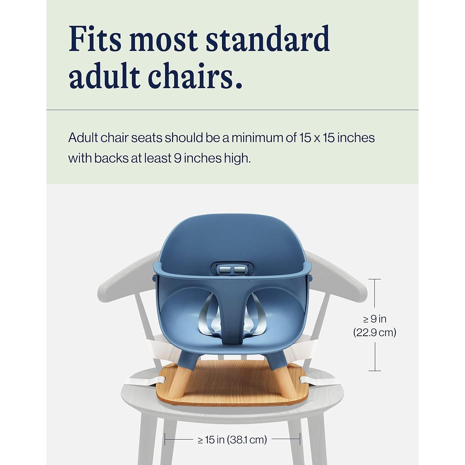 Asiento Elevador Infantil Lalo Arándano, Seguro y Fácil de Limpiar