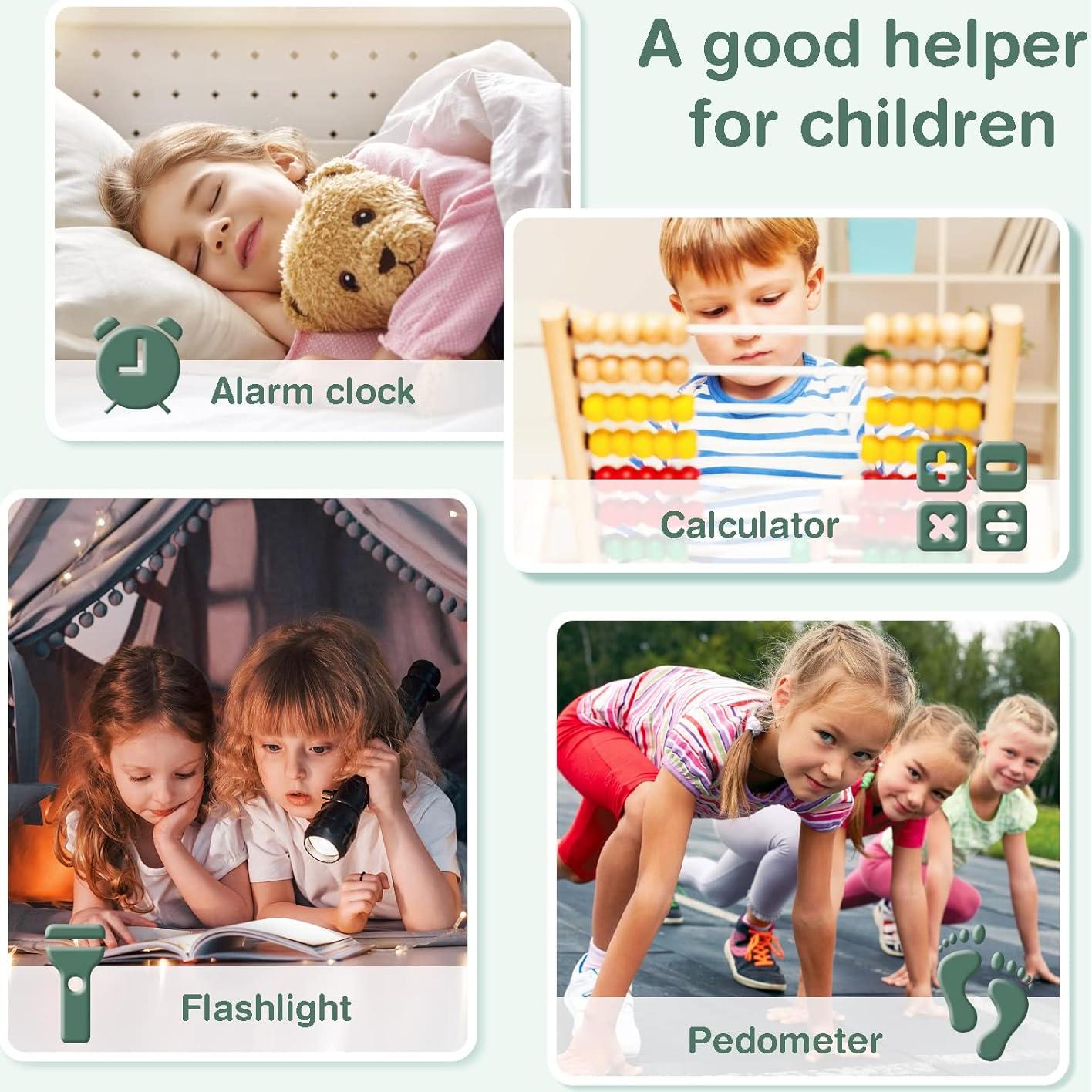 Teléfono Infantil PTHTECHUS P1 Pantalla Táctil 4" 16 Juegos