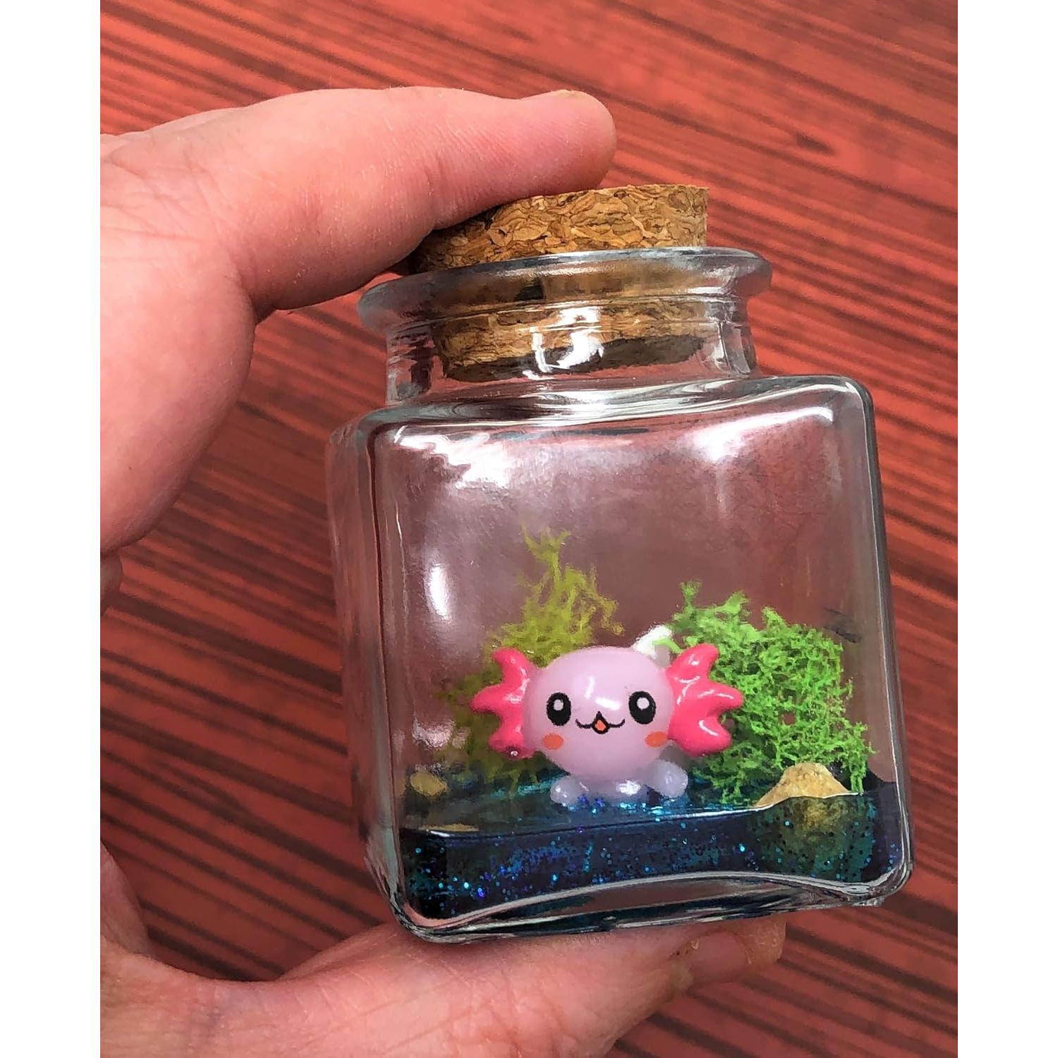 Mini Mascota Axolote con Certificado de Adopción - Fish Belli