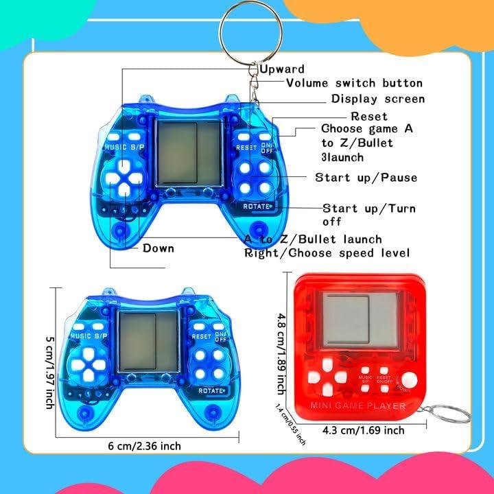 Llavero de Videojuego Retro Kugliwa 12 Pcs Multicolores