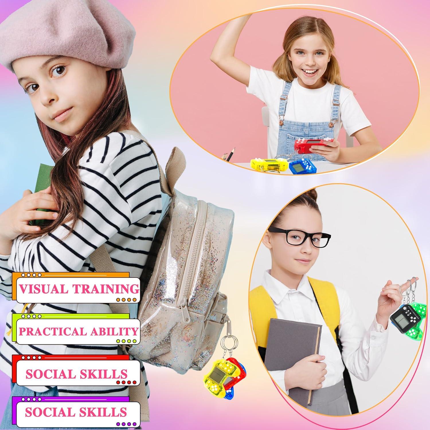 Llavero de Videojuego Retro Kugliwa 12 Pcs Multicolores