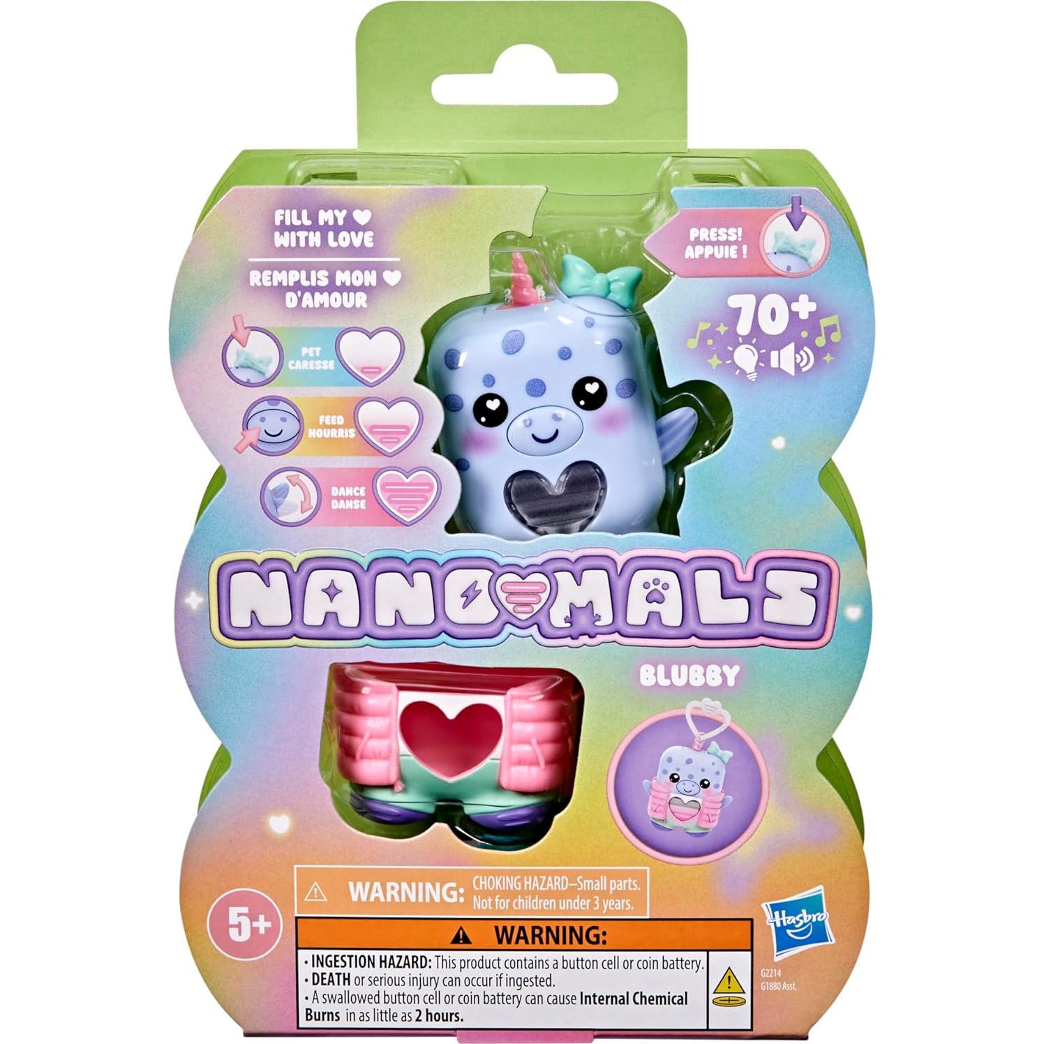 Nano-mals Blubby el Narval Electrónico Interactivo 70+ Respuestas