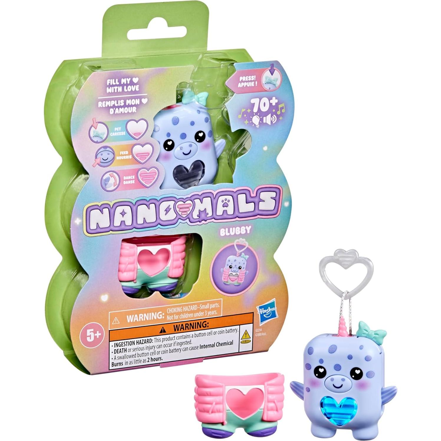 Nano-mals Blubby el Narval Electrónico Interactivo 70+ Respuestas