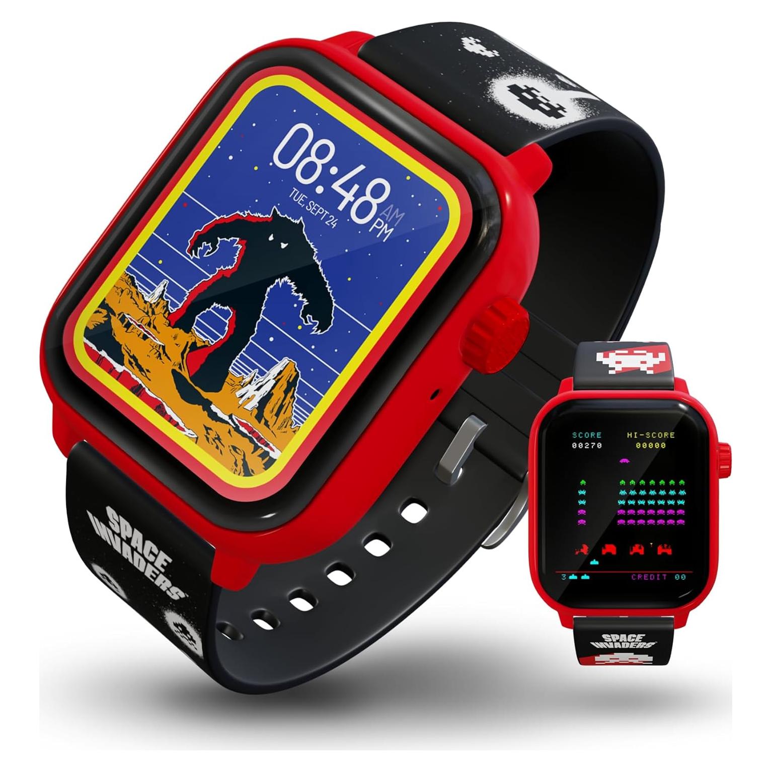 Reloj Inteligente My Play Watch Space Invaders Rojo IP67