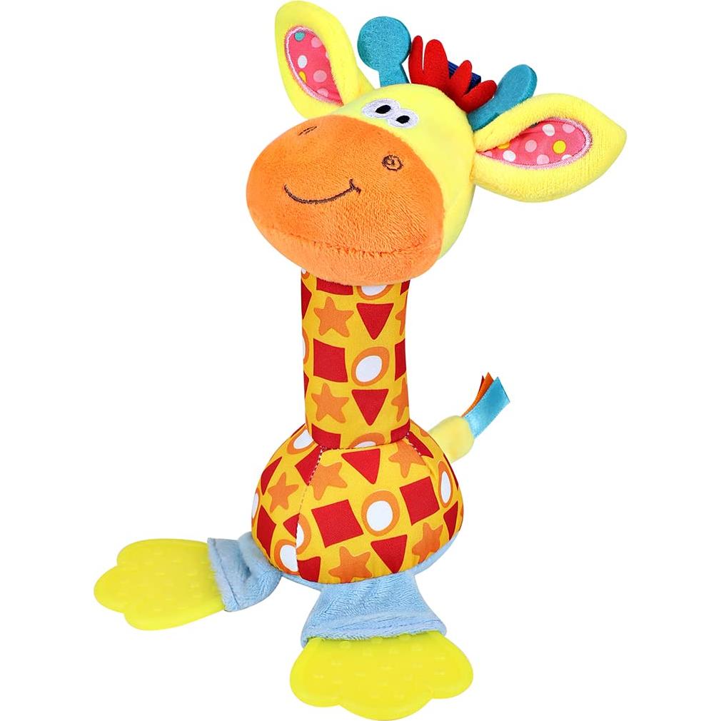 Sonajero de Jirafa YOYIKER para Bebés 0-12 Meses - Juguete Sensorial